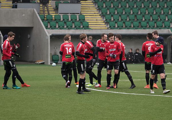 2017-02-04 Träningsmatch Lund U19-LB07 0-4